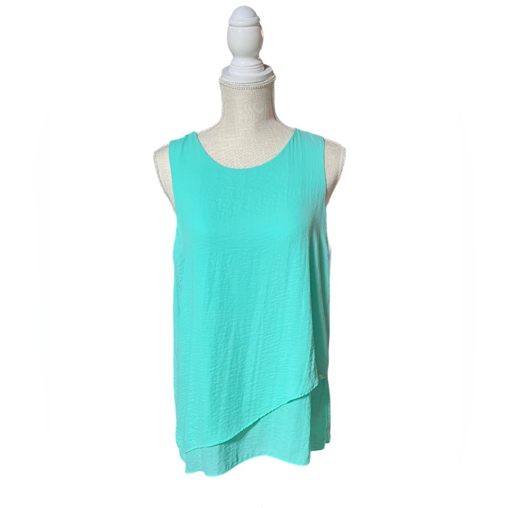 Women’s‎ sleeveless summer lightweight top in Aqua